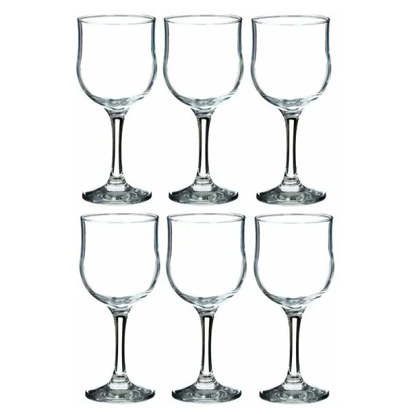 Бокалы для вина красного набор 6шт 240мл стекло ТЮЛИП (4)