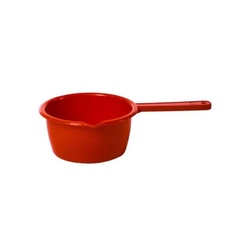 Ковш 1л 29,5*17,7*7,5см пластик красный (50)