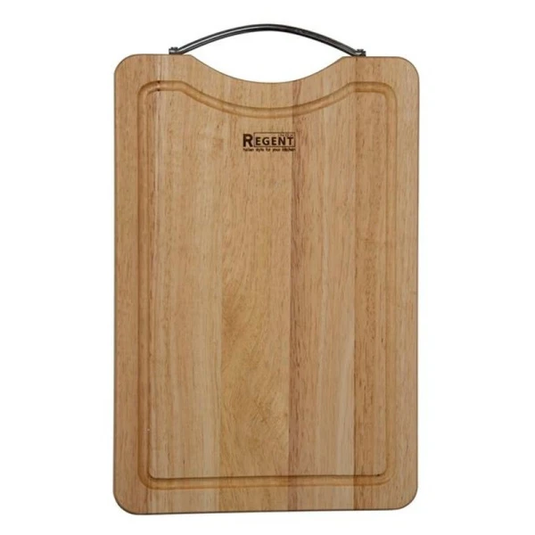 Доска разделочная 35*23,5*1,5см дерево Linea Bosco прямоугольная с мет. ручкой 93-BO-2-07