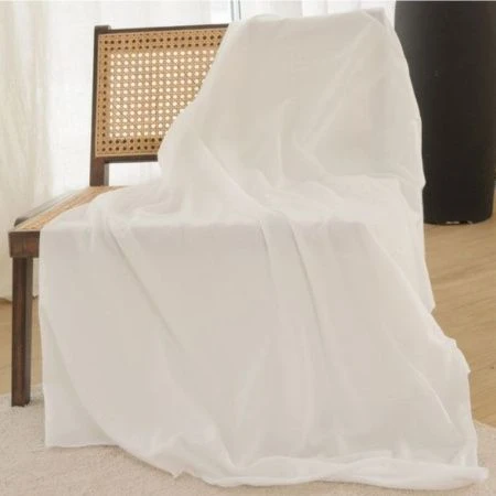 Плед 130*170 флис Basic Gnomes белый