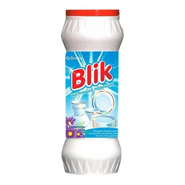 Чистящий порошок 400г BLIK Свежесть сада (20)