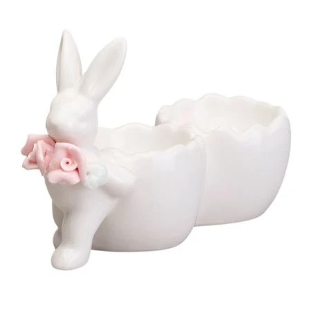 Подставка для яиц (на 2шт) 13,1*5,1*7,5см фарфор (84)