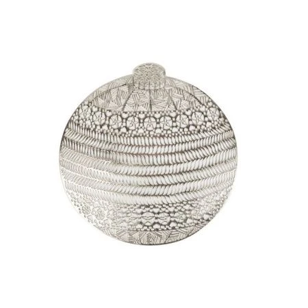 Салфетка сервировочная 38см полипропилен Аjoure серебро (4/180)