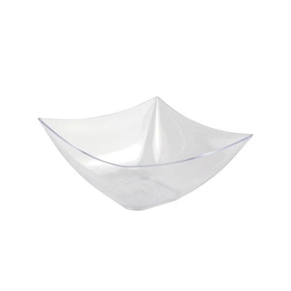 Форма одноразовая фуршетная 90мл 70*70мм полистирол прозрачная Квадрат арт. 5023 (500)