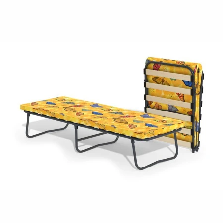 Раскладушка тумба 1902*700*390мм металл Гармония-2 с ламели КМ-1007 (мах 120кг) (1)