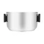 Кастрюля 4,4л h12,5см нерж.сталь ANSER со стекл.крышкой 22см (6)