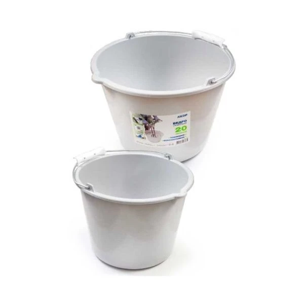 Ведро для сухих смесей 20л гибкое, ударопрочное Мастер   (1)