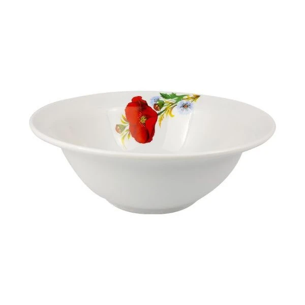 Миска 550мл фарфор МАКИ КРАСНЫЕ (15)