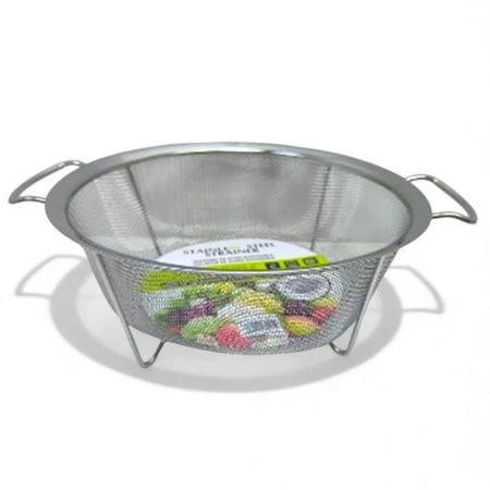 Дуршлаг с ручками 25см нерж.сталь 260гр ST-4401 (60)