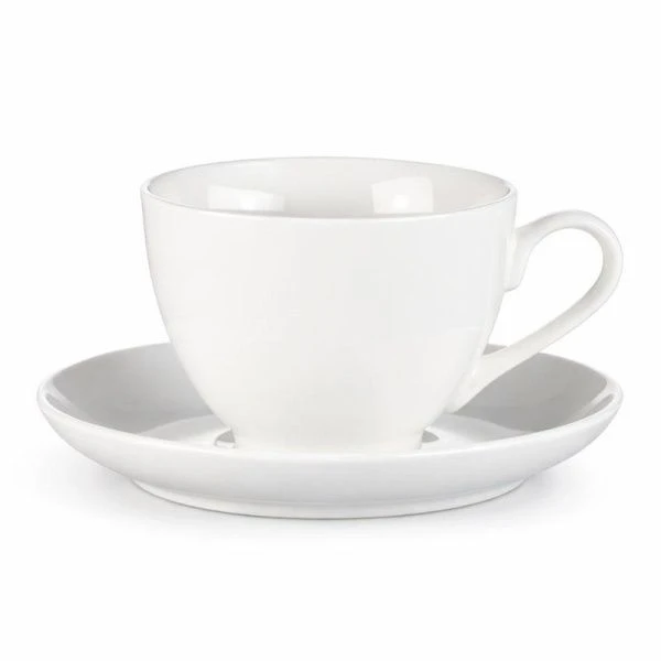 Чайный набор 2пр фарфор ЧАН ВЕЙВ КЛАССИК ИВОРИ 220мл LQ-Q1216/767 фк0148 (48)