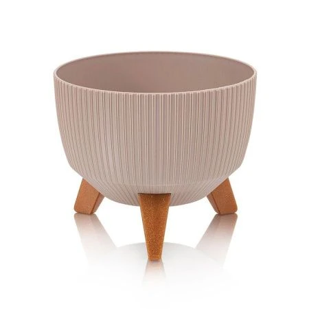 Кашпо 9,4л пластик Vinto темно-бежевый (5)