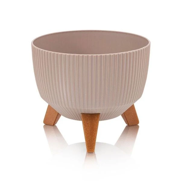 Кашпо 9,4л пластик Vinto темно-бежевый (5)