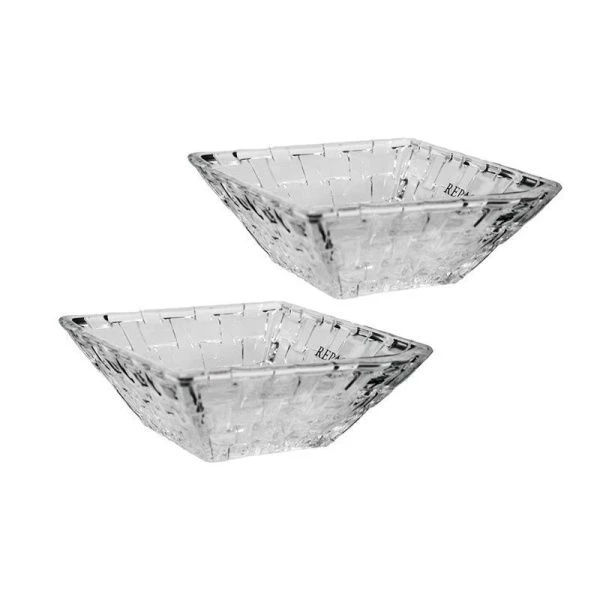 Салатники набор 2шт d12см стекло ХЭППИ ЛАЙФ