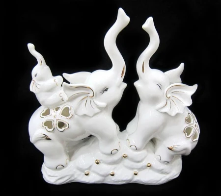 яяяФигурка Слоны 25,5х26см JC-2251/901 (12)