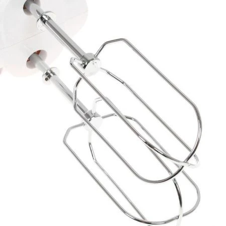 Миксер нерж.сталь/пластик Centek CT-1104 белый/стальной 280Вт, 5 скоростей, взбивание/замешивание (6