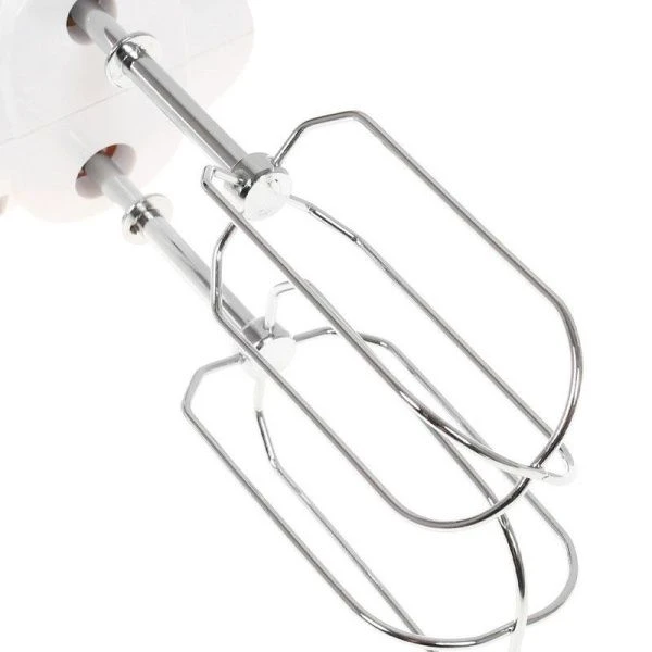 Миксер нерж.сталь/пластик Centek CT-1104 белый/стальной 280Вт, 5 скоростей, взбивание/замешивание (6