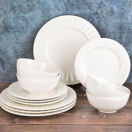 Столовый набор 12пр на 4 персоны фарфор Пастила (2) Столовый набор 12пр на 4 персоны фарфор Пастила (2)