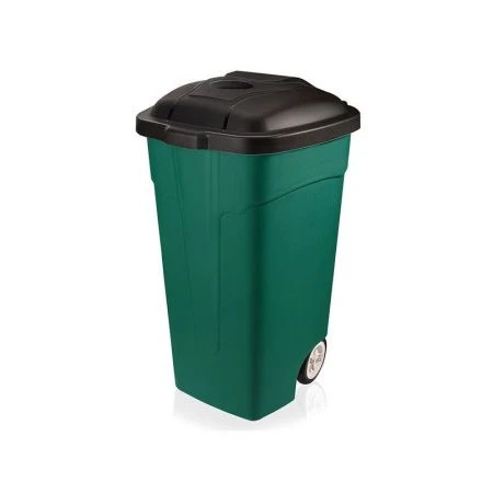 Бак для мусора 105л 55*55*88см на колёсах (1)