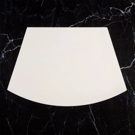 Салфетка кухонная 30*44см экокожа ТЭМ трапеция белый (120)