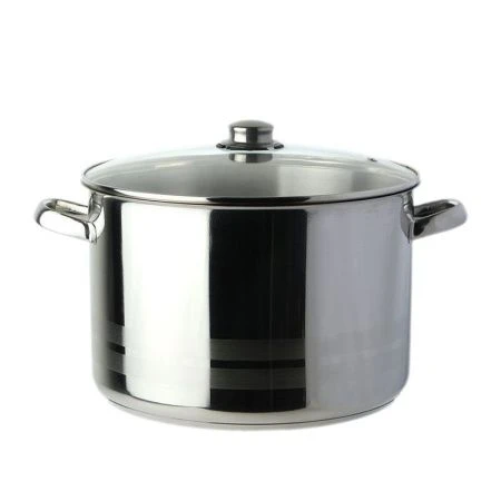 Кастрюля 14л 30*20см нерж.сталь Arian Lion стекл.крышка 4TTCKK1430007