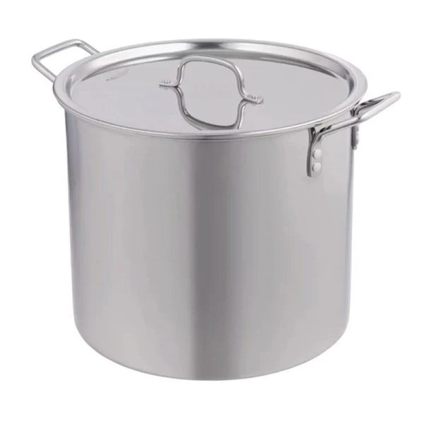 Котел 25л нерж.сталь ОБЩЕПИТ высокий (d35см; h30см) кроме индукции КТ-ОБ-25 В (1)