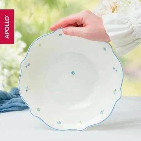Салатник 1л 23см фарфор Violetas VTS-05 (6)