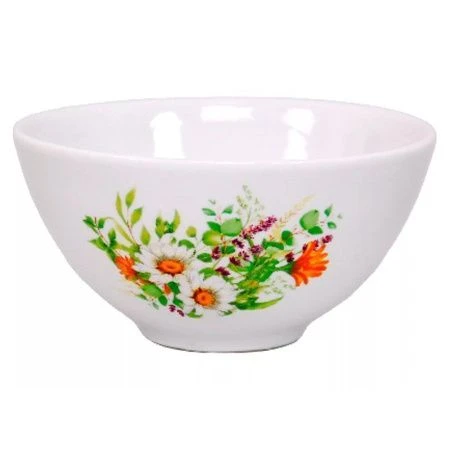 Пиала 250мл фарфор ЛУГОВЫЕ РОМАШКИ (новая) (20)