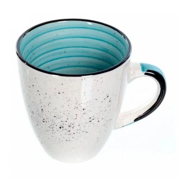 Кружка 400мл керамика Аэрография МЯТНЫЙ БРИЗ (6/36)