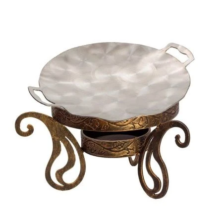 Подставка для саджа d22,5см 32*17см ков.нерж.сталь ИНЬ ЯНЬ (1)