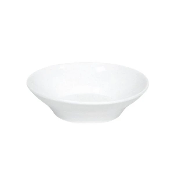 Блюдце для варенья 110мл фарфор белье СНЕЖНЫЙ БАРС (40)