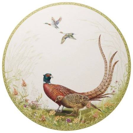 Салфетки сервировочные набор 2шт 38см пластик ОХОТА (40)