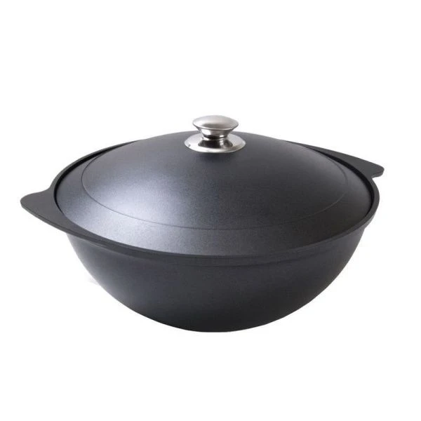 Казан для плова 6л алюминий АП 2-х слойное ТРАДИЦИЯ с крышкой кз60а (3)