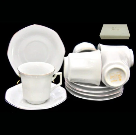 Кофейный набор 12пр фарфор подар.уп.(12)