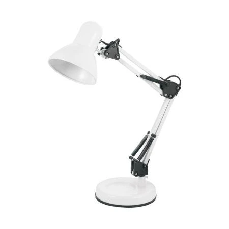 Лампа настольная металл UT-811 белая 60Вт Е27, шнур 1,5м (16) Лампа настольная металл UT-811 белая 60Вт Е27, шнур 1,5м (16)