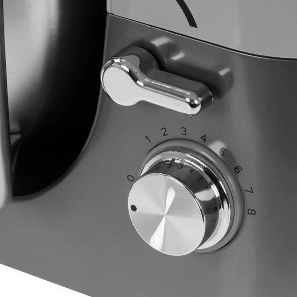 Миксер планетарный пластик Centek CT-1151 хром серый 1600Вт, нерж.чаша 5л, 8 скоростей