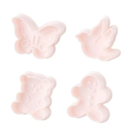 Формочки для печенья набор 4шт 27,5*9*5см пластик 3377 (120)