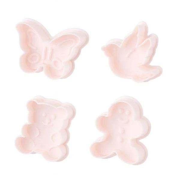 Формочки для печенья набор 4шт 27,5*9*5см пластик 3377 (120)