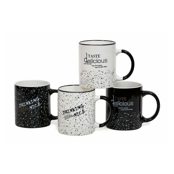 Кружка 340мл фарфор цилиндр ЛЮБИМЫЙ КОФЕ MIX BR49/2907P (12/48)