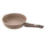 Сковорода 26см алюминий АП ГРАНИТ BROWN съемная ручка (10)