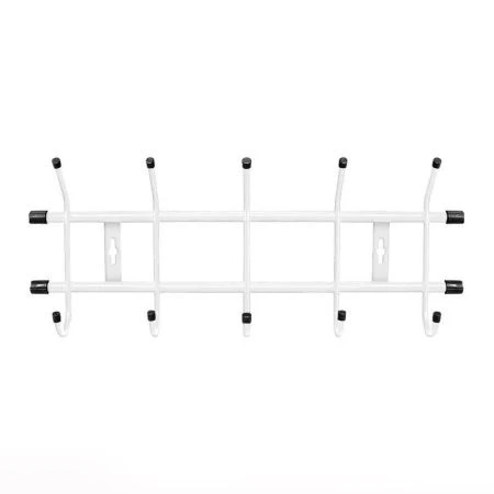 Вешалка 5 крючков настенная 484*188мм металл белая матовая ВН5 (5) 186530001