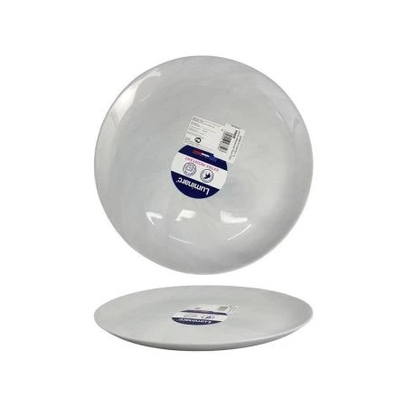 Тарелка мелкая 25см стеклокерамика ДИВАЛИ МАРБЛ ГРАНИТ обеденная P9908/Q8840 (24)