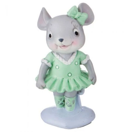 Фигурка Мышка полистоун 2,5*2,5*5см (576)