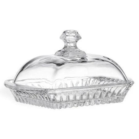 Масленка 17,5*10,5см h9см стекло Muza Crystal (24)