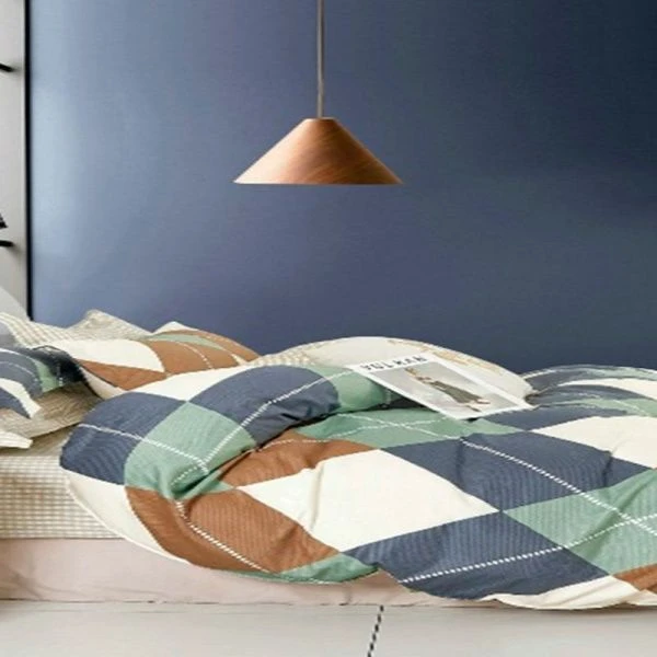 КПБ 2сп сатин Butterfly Делюкс с евро (пр.220*240, под.215*175, нав.70*70*2) рис. S-434