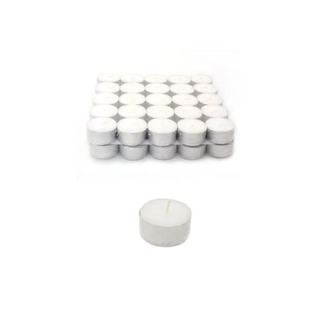 Набор свечей в гильзе 50шт h2см парафин время горения 6 часов GT1-5 (20)