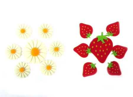 Фигурки декор. самоклеящиеся (6видов) войлок JC-2298 (600)