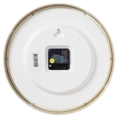 Часы настенные 30см пластик РУБИН Классика золотой (10)