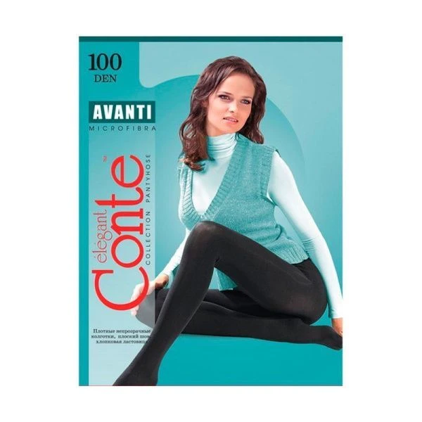 Колготки женские CE AVANTI 100, р.4, mocca