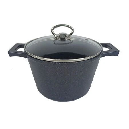 Кастрюля 3л алюминий АП КуХмистер со стекл.крышкой 20см Dariis FKU-3 (4)