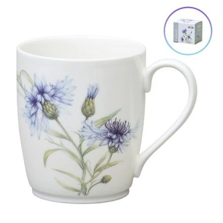 Кружка 300мл фарфор ВАСИЛЬКИ (36)